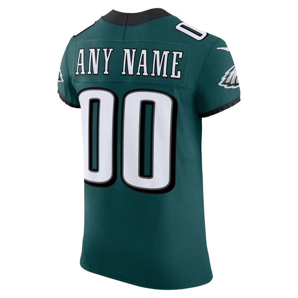 Philadelphia Eagles Nike 2nd Alternate Vapor F.U.S.E. Elite Custom Jersey - Kelly Green