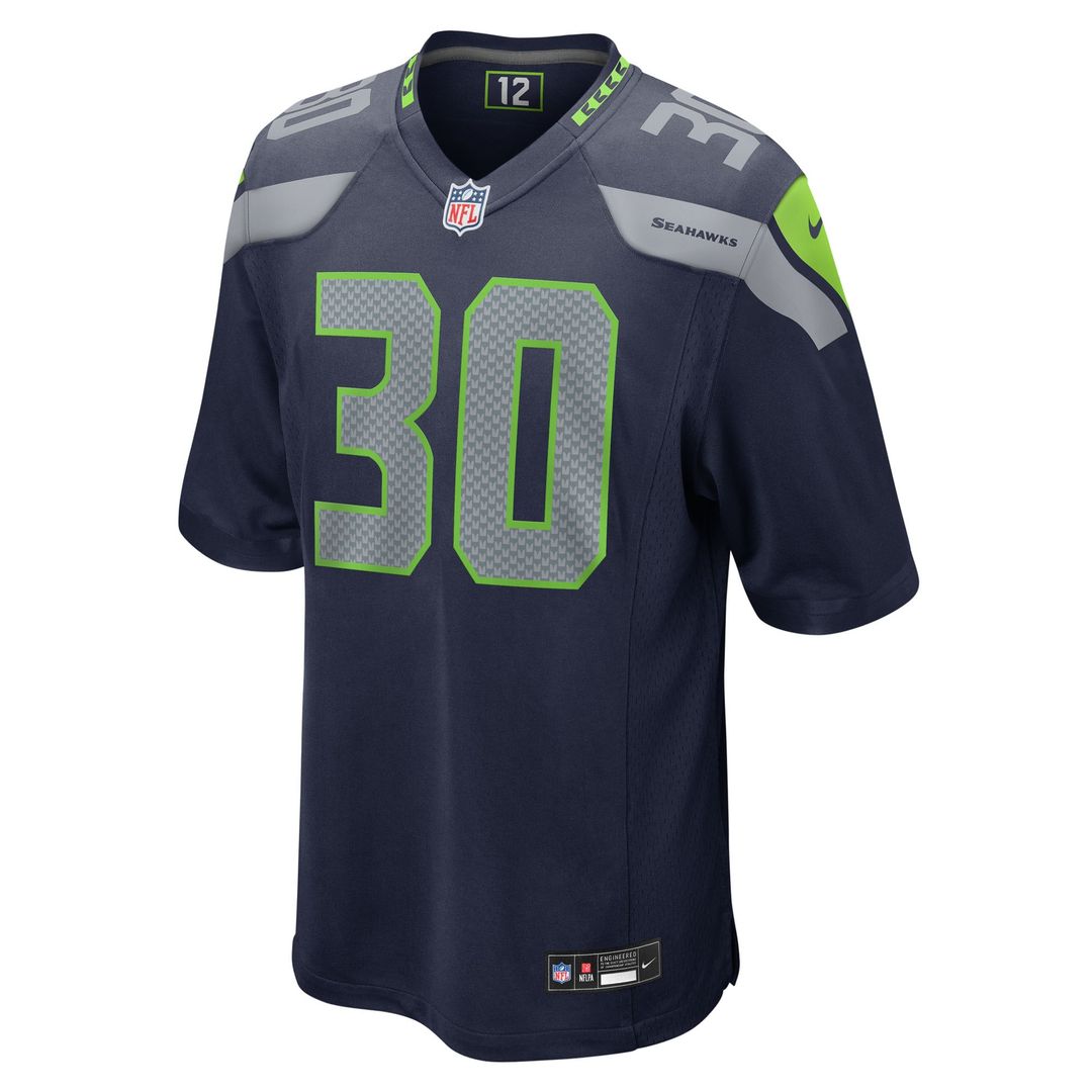 AJ Finley Seattle Seahawks Nike Team Game Jersey -  College Navy