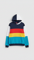 Team Color Block Hoodie Pullover