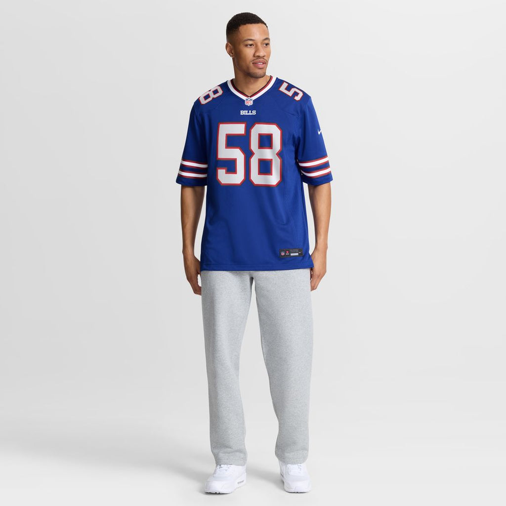 Matt Milano Buffalo Bills Nike Alternate Game Jersey - Red
