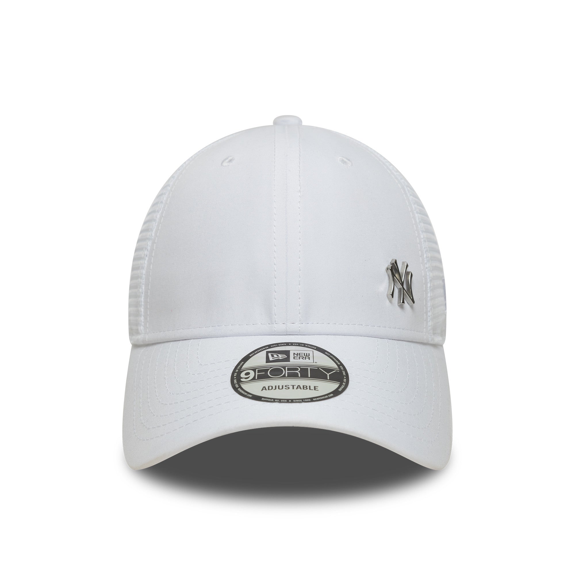 New York Yankees MLB Flawless 9forty Trucker Snapback White