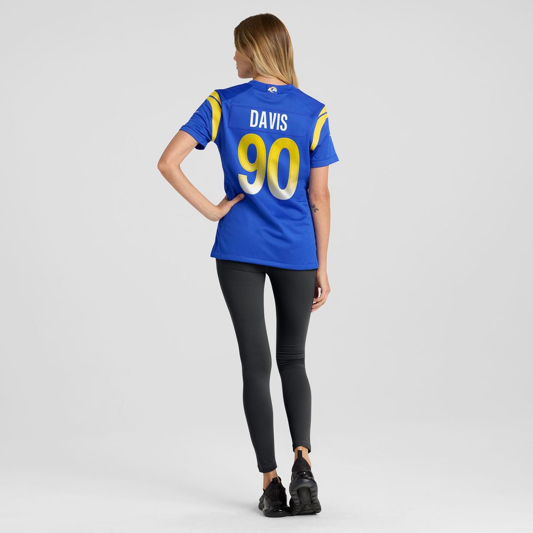 Tyler Davis Los Angeles Rams Nike Women's  Game Jersey -  Royal