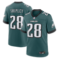 Will Shipley Philadelphia Eagles Nike Team Game Jersey -  Midnight Green