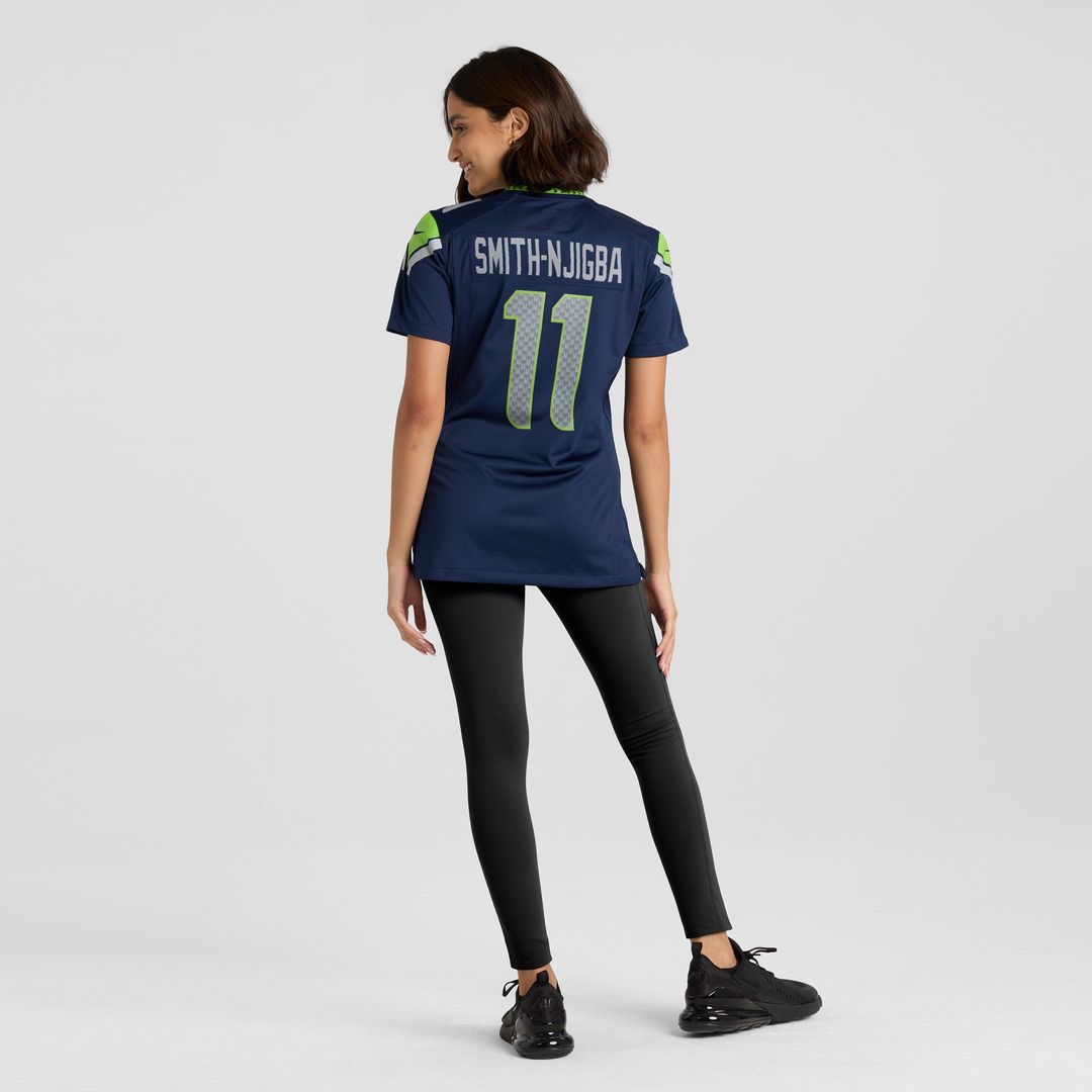Jaxon Smith-Njigba Seattle Seahawks Nike Women's Throwback Player Game Jersey - Royal