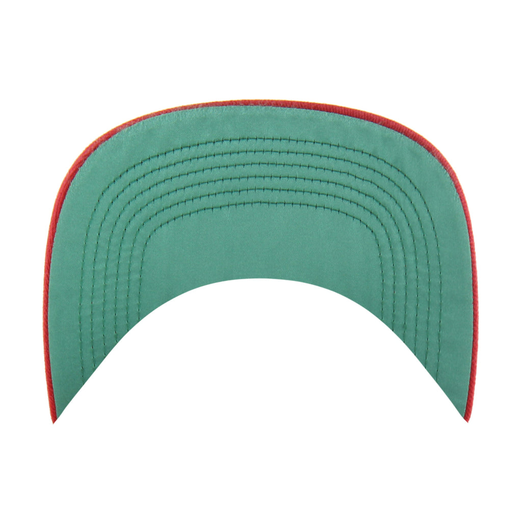DETROIT RED WINGS CHAIN SIDE STITCH '47 CLEAN UP FLAT BRIM