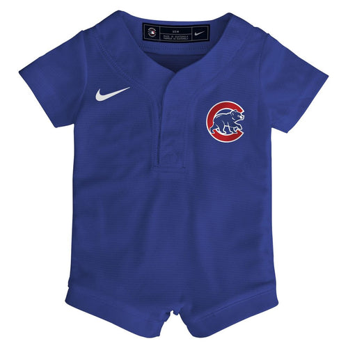 Chicago Cubs Nike Infant Alternate Replica Romper Jersey - Royal