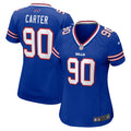DeWayne Carter Buffalo Bills Nike Women's  Game Jersey -  Royal
