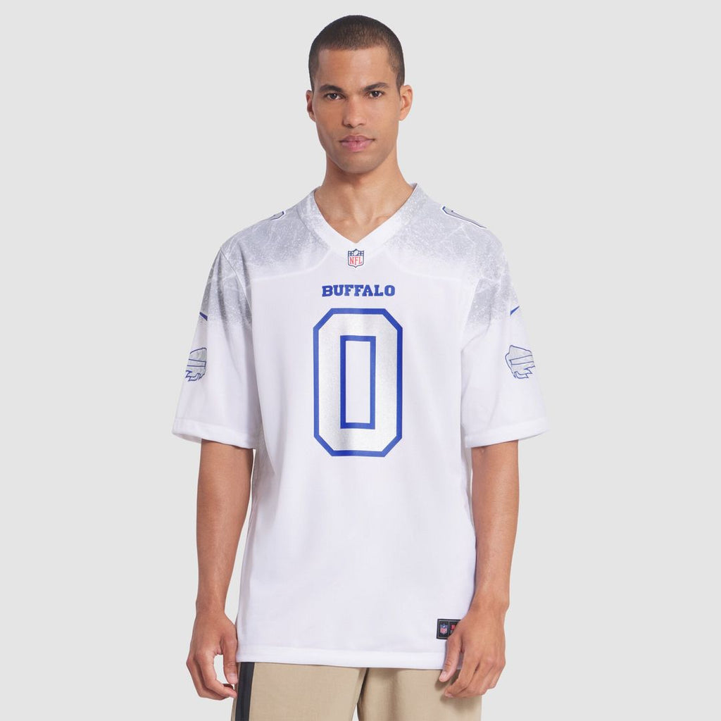 Keon Coleman Buffalo Bills Nike 2025 Rivalries Collection Game Jersey - White